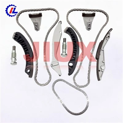 N62 Timing Chain Kit 11317504468 Rau 550i 645ci 650ci 735i 740i 745i 750i X5 N62B 4.8L Aftermarket Parts, Hloov OE 11311439552, 1134175, 3311439552, 1134175.
